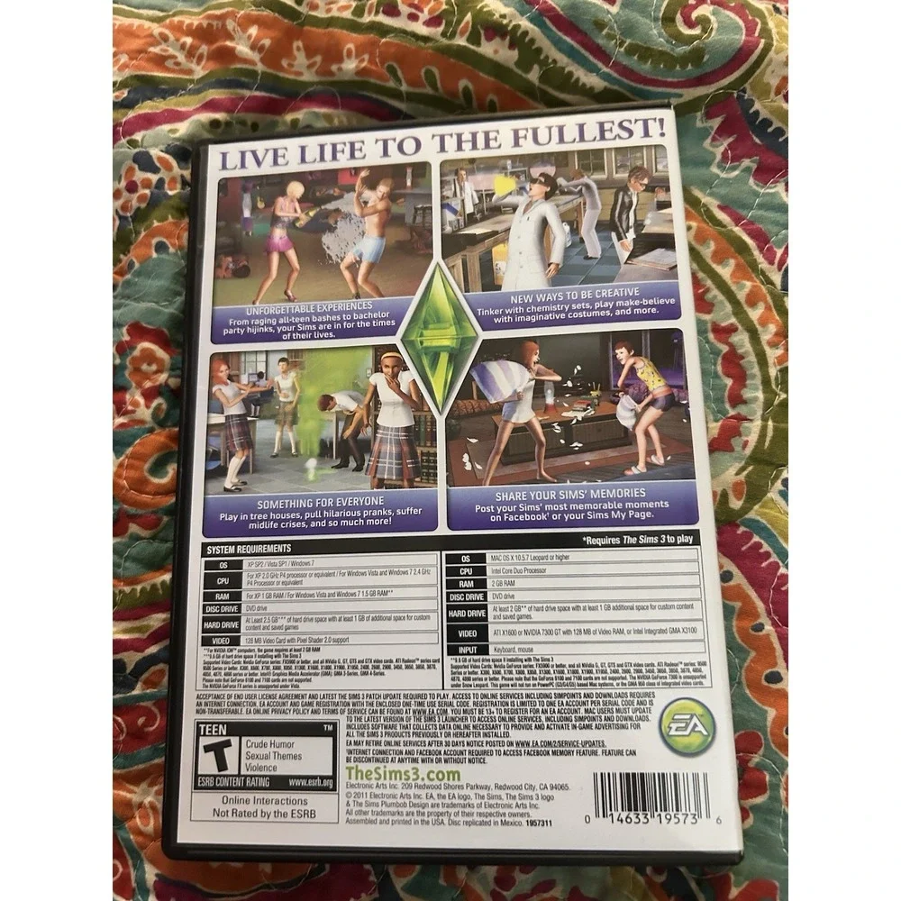 Sims 3: Generations‎ (Windows/Mac, 2011)